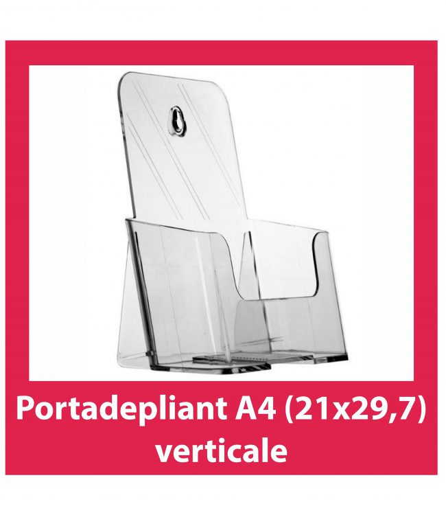 Portadepliant A4 verticale